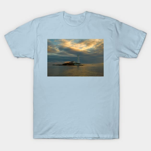 St Mary's Island becalmed T-Shirt by Violaman